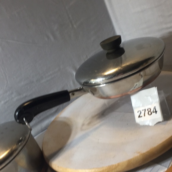 Vintage Paul Revere stainless copper bottom small skillet 7” - Picture 7 of 7